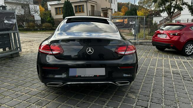 Mercedes C 220 C Coupe Lift 220D195KM Virtual Panorama Burmester Full Led Kamery 360