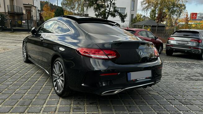 Mercedes C 220 C Coupe Lift 220D195KM Virtual Panorama Burmester Full Led Kamery 360