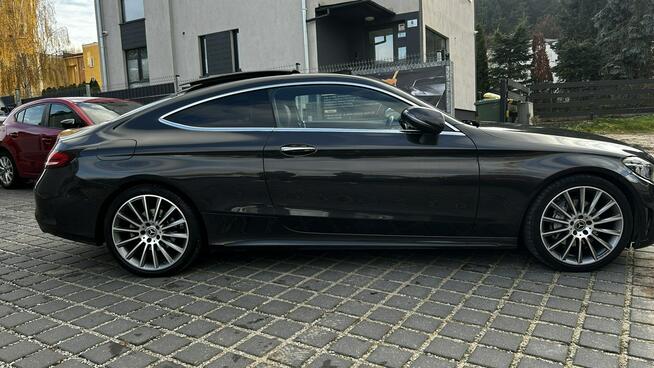 Mercedes C 220 C Coupe Lift 220D195KM Virtual Panorama Burmester Full Led Kamery 360