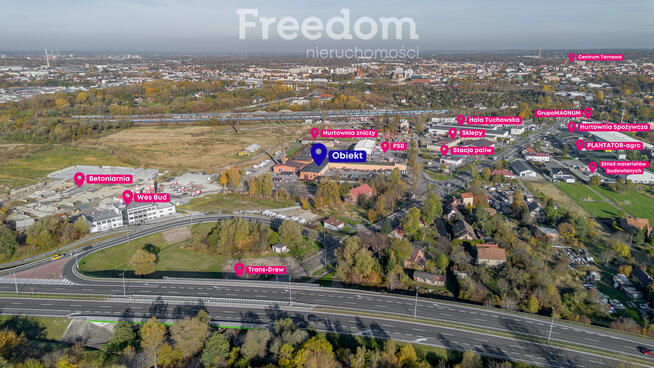 Obiekt magazynowo biurowy w SAG Tarnów