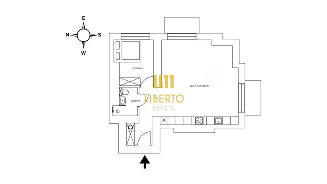 Zabytkowa kamienica - dwa balkony, widok, AC