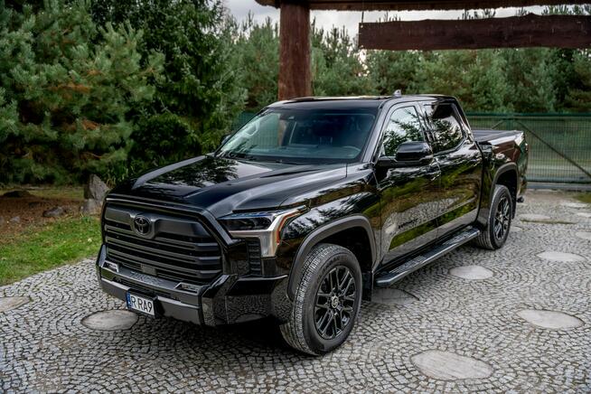 Toyota Tundra Limited / 3.4 V6 Hybrid i-FORCE MAX / 4x4 / Black Edition / Jak NOWY