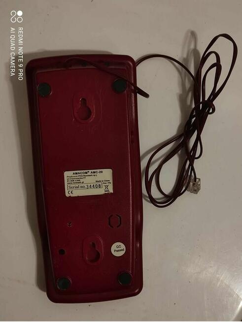 OKAZJA! ANTYK! Stacjonarny przewodowy telefon AMACOM AMC-20