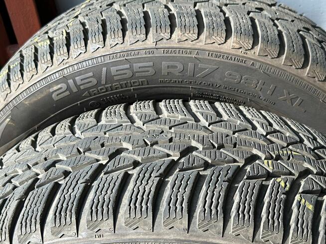 Nokian WR D4 M+S 215/55 R17 98H XL opony zimowe kpl