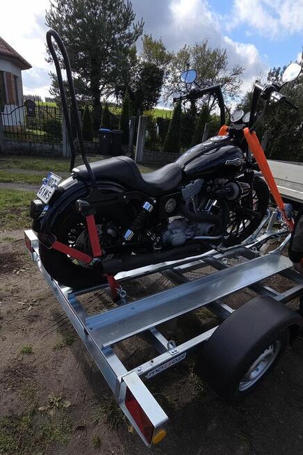 Wypożyczalnia przyczepek do 750 kg towarowe reklamowe, motocy