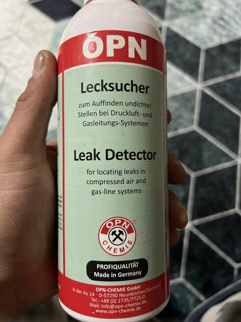 Sprzedam nowy wykrywacz nieszczelności OPN – Leak Detector –