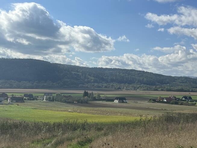 Dzialka 97ar. Zabud. Zagrodowa bieszczady z widokiem na doli