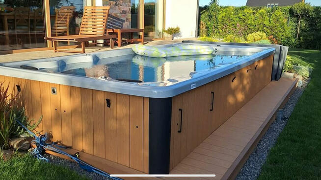 Basen wolnostojący Basen Jacuzzi ogrodowe SWIMSPA KONGO 4,8m