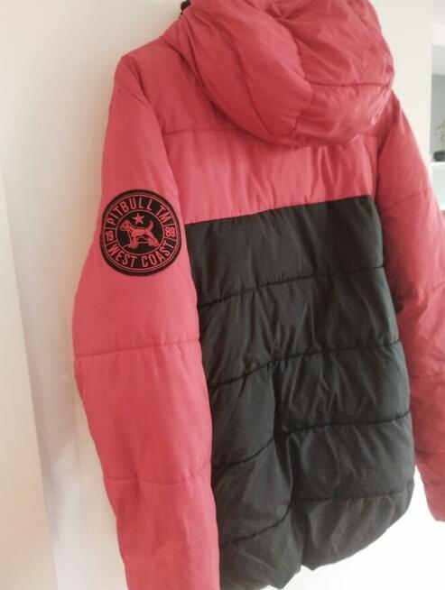 Pitbull kurtka męska pikowana z kapturem Mobley rozmiar L