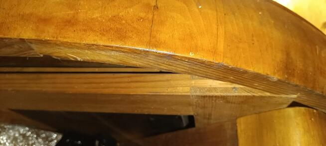 Piękny okrągły stół 30lata unikat!!!