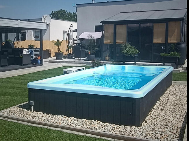 Basen wolnostojący Basen Jacuzzi ogrodowe SWIMSPA KONGO 4,8m