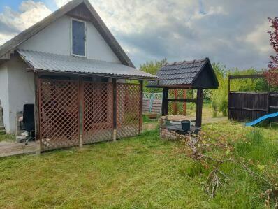 Domek murowany z działką rod pełne położenie