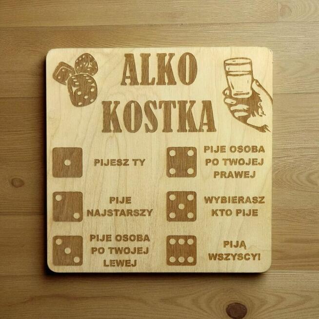 Gra Towarzyska na Imprezę - ALKO-KOSTKA