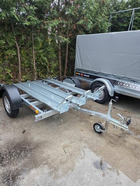 Wypożyczalnia przyczepek do 750 kg towarowe reklamowe, motocy