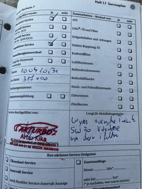 VW Scirocco - nowy silnik, turbo, pompa abs, doinwestowane