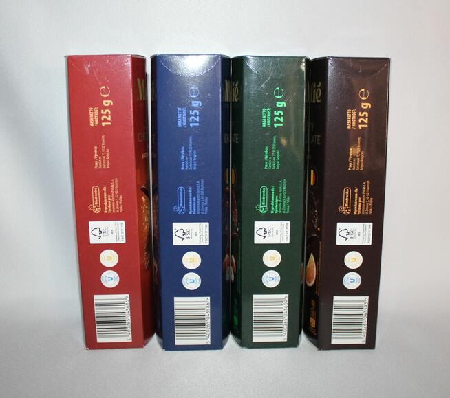 Meltie Listki czekoladowe z chrupkami ryżowymi 125g