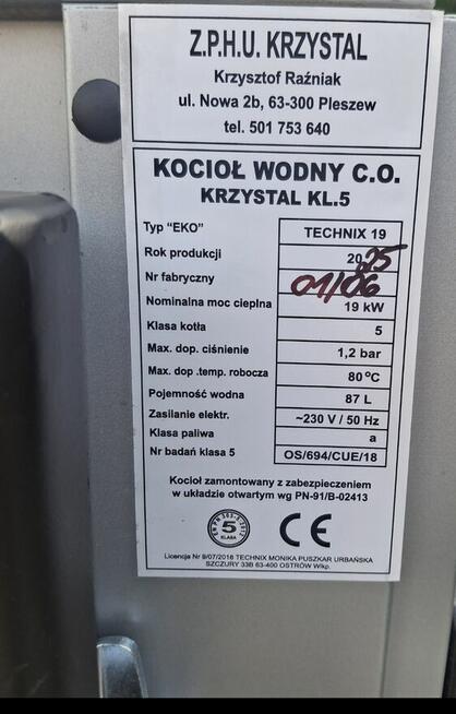 Kocioł na eko groszek 15kW/140m2 Technix!