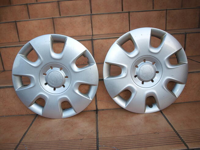 Skoda kołpaki 14 oryginalne (komplet 4 sztuki)