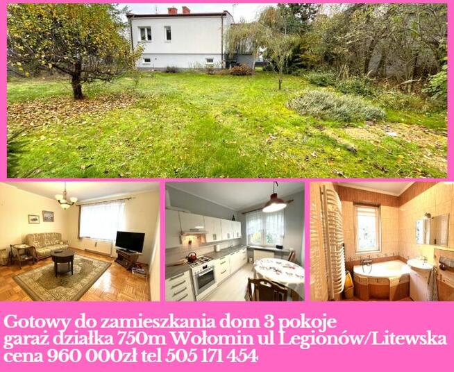 Działka leśna las 1150m Cięciwa Leśniakowizna Wołomin