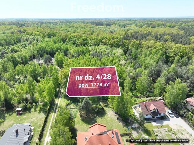 Działka rekreacyjna w otulinie Bolimowskiego Parku