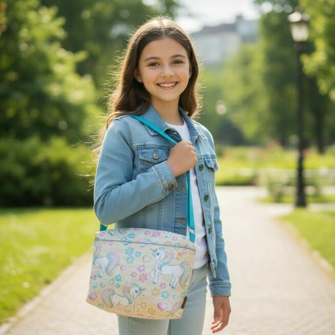 Magiczny Jednorożec Torebka dla dziewczynki 6 - 10 lat