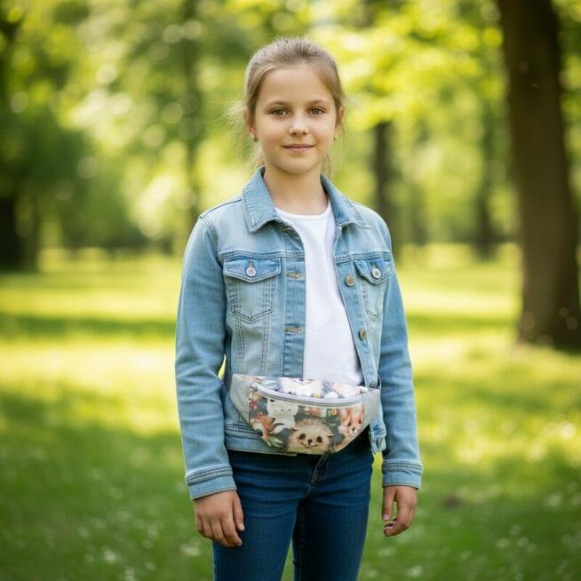 Saszetka Nerka dla Dziecka - Leśna Rodzinka