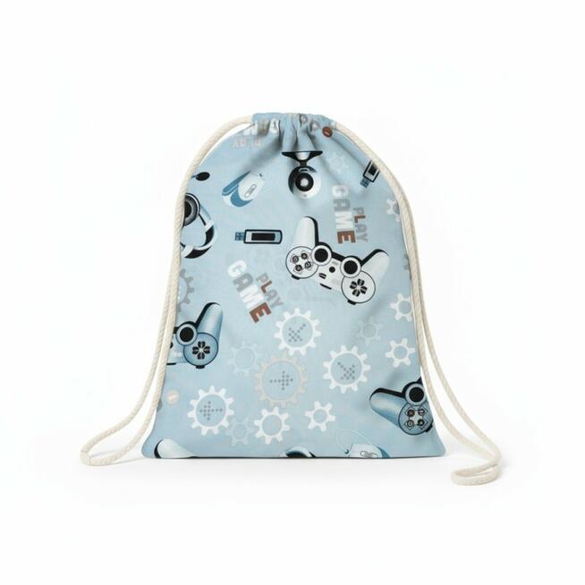 Plecak Worek Bawełniany dla dzieci 35x45 - Play Game