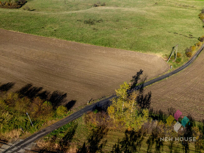 Działka z warunkami zab. pod 3 budynki mieszkalne
