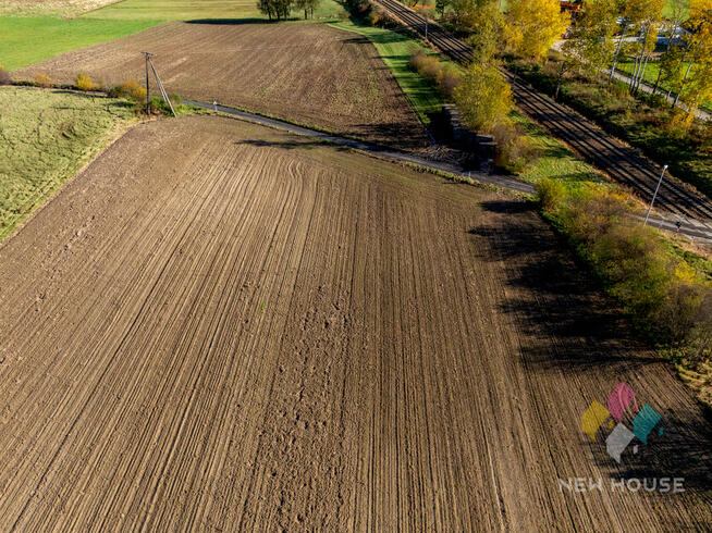 Działka z warunkami zab. pod 3 budynki mieszkalne