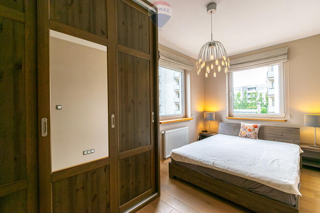 3 pokoje, 2 balkony, nowoczesne, umeblowane