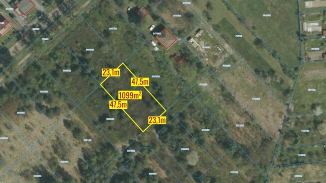 Działka budowlana Koszęcin, Słowików