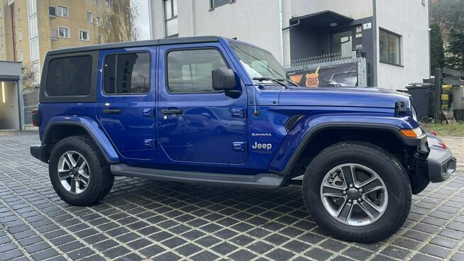 Jeep Wrangler SAHARA 4x4 3.6 284KM Automat Kam. Cof. Navi Podgrz. fot + kierownica