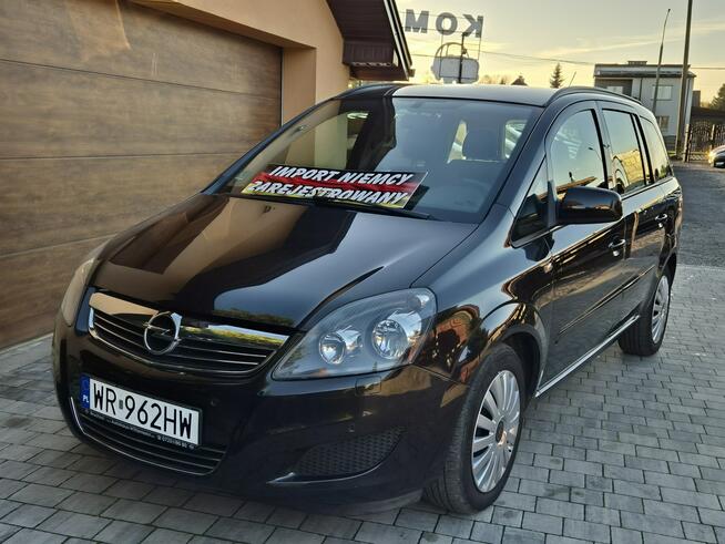 Opel Zafira 1.8B 140KM, 2012r, Org. Lakier, Automat, Przebieg 165tyś, 7 Osób