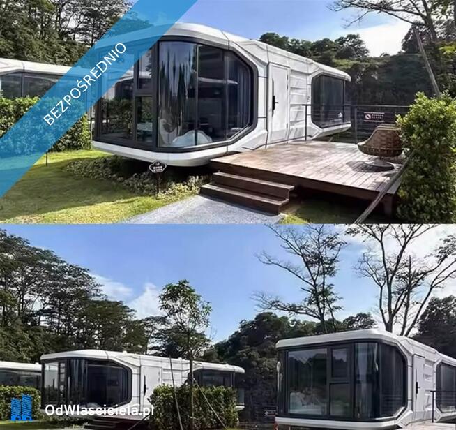 Nowoczesny Luksusowy Dom Kapsułowy Całoroczny 38m2 Transport w cenie!