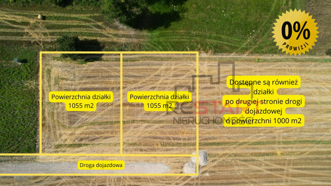 Działka budowlana Obryte,