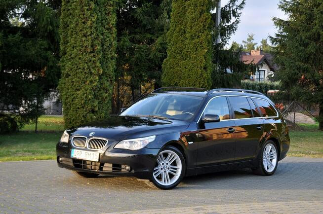 BMW 525 2.5d(177KM)*M-Pakiet*Bi-Xenon*Ringi*Navi*El.Fotele*Skóry*Alu18"ASO