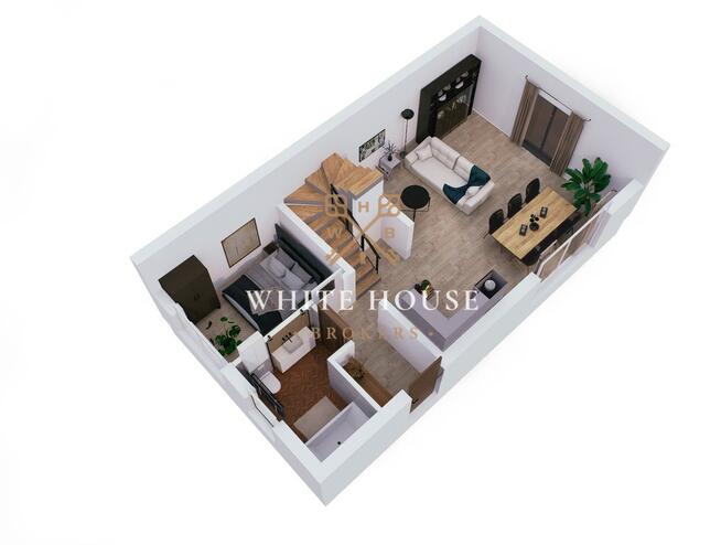 Dom wolnostojący, 5 pokoi, ogrzewanie podłogowe