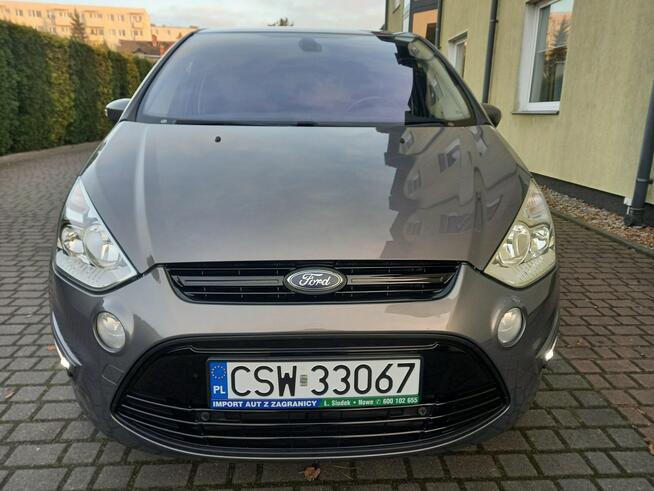 Ford S-Max Tdci Lift 2xLedy Duża Navi 138TysKm Przebiegu 100%Bezwypadkowy Zadbany