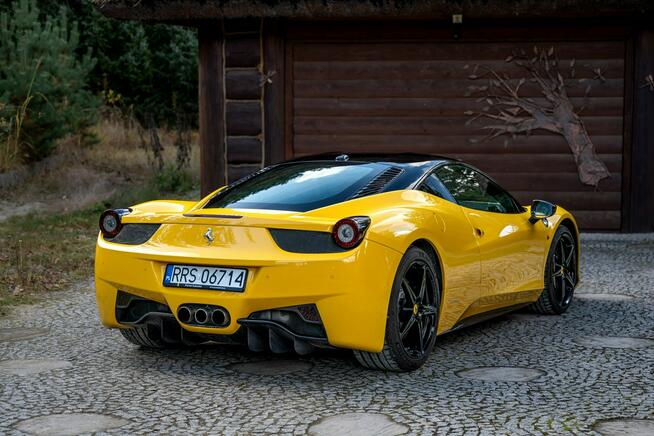 Ferrari 458 Italia 4.5 V8 569HP / Pakiet Carbon / Niski przebieg / Giallo Modena