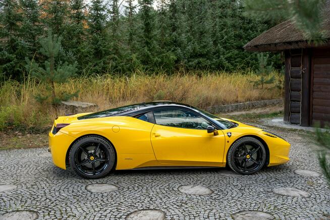 Ferrari 458 Italia 4.5 V8 569HP / Pakiet Carbon / Niski przebieg / Giallo Modena