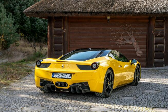 Ferrari 458 Italia 4.5 V8 569HP / Pakiet Carbon / Niski przebieg / Giallo Modena