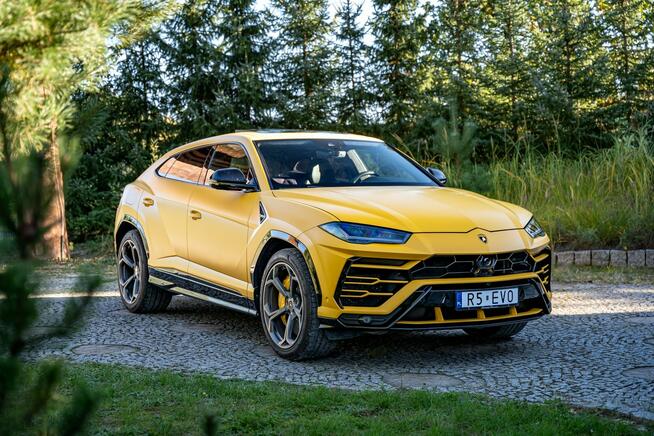 Lamborghini Urus 4.0 V8 / Bardzo bogate wyposażenie / PPF / Faktura / Opony Lato Zima