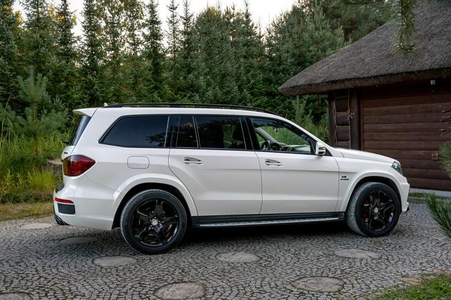 Mercedes GL 63 AMG 5.5 V8 557KM / 4-Matic / Bogate wyposażenie / Japonia / Bezwypadkowy