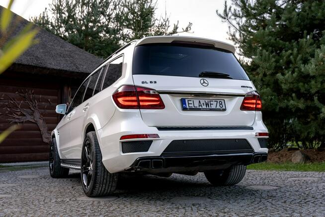 Mercedes GL 63 AMG 5.5 V8 557KM / 4-Matic / Bogate wyposażenie / Japonia / Bezwypadkowy