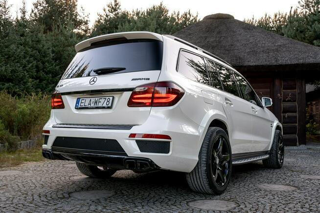 Mercedes GL 63 AMG 5.5 V8 557KM / 4-Matic / Bogate wyposażenie / Japonia / Bezwypadkowy