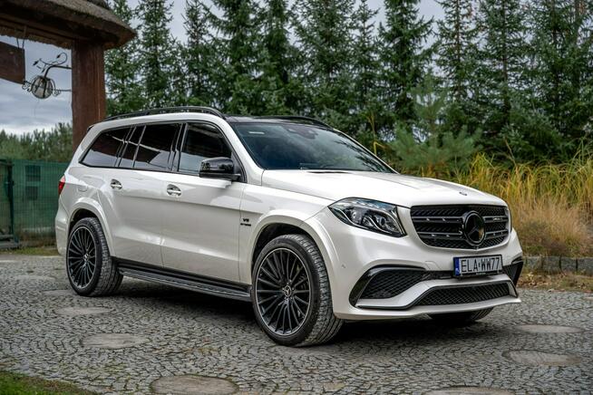Mercedes GLS Klasa 63 AMG / 5.5 V8 585KM / Oryginał / 2kpl kół / Japonia / Bezwypadkowy