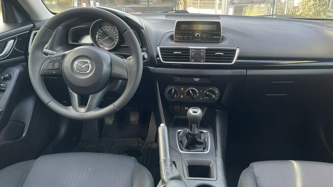 Mazda 3 1.5 SkyActiv Klimatyzacja 4x el. szyby Felgi alu Bordo metalik