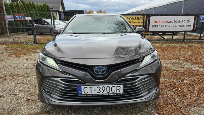 Toyota Camry 2.5 Hybrid FV 23% Salon PL Jasna Skóra Blisy Hand Free Navi Super Stan