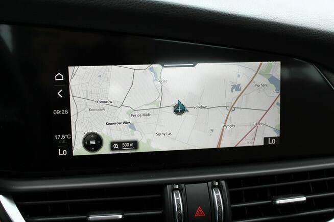 Alfa Romeo Giulia 2.0 Turbo Kamera Cofania Automat Panorama Nawigacja Skóra Tempomat
