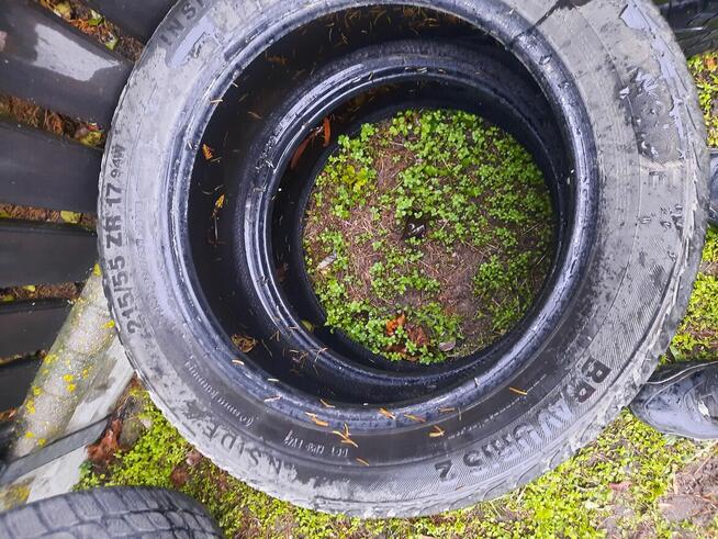 2× opony zima Bridgestone 215/55/17 ,bieżnik 6mm. 4 opo.lato